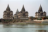 Orchha - Royal Chattris (cenotaphs)